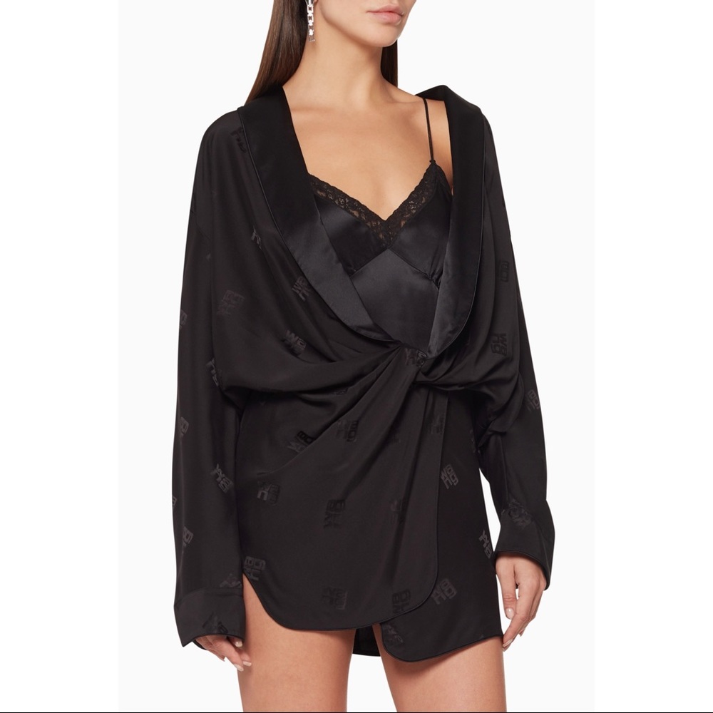 Alexander Wang Draped Pajama Romper